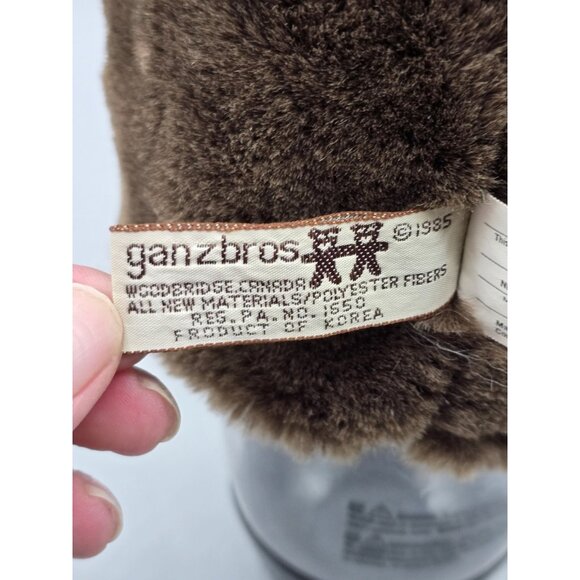 RARE Vintage Brown Gorilla The Heritage Collection 1985 Puppet Ganz Bros w Tag - Picture 6 of 7